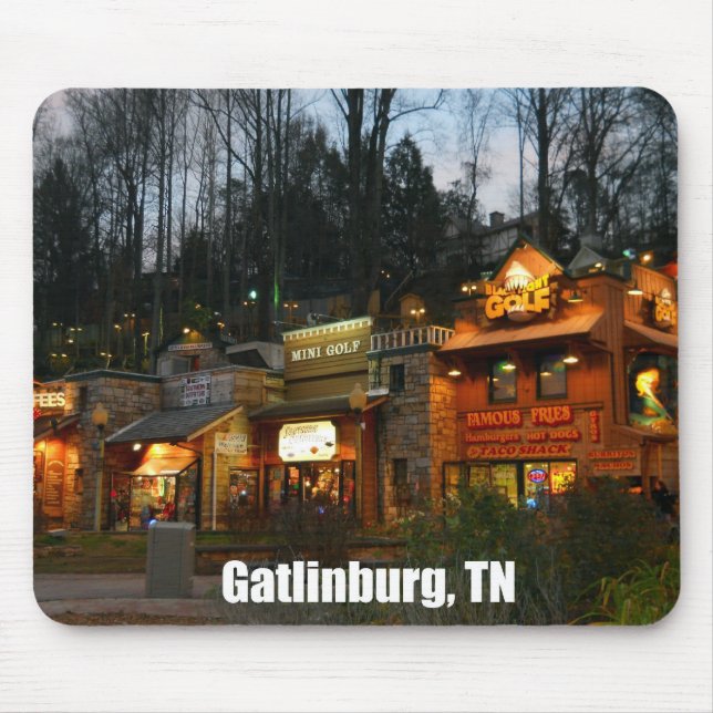 Gatlinburg, Tennessee Mouse Mat (Front)