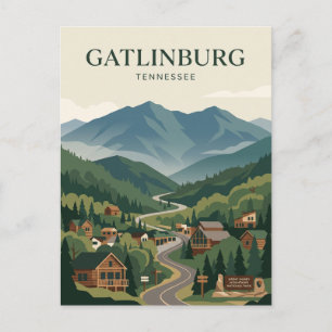 Gatlinburg Tennessee Postcard