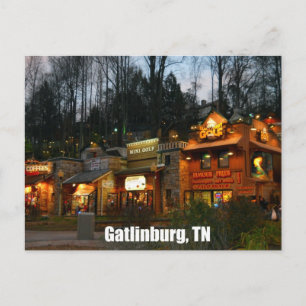 Gatlinburg, Tennessee Postcard
