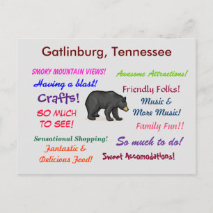 Gatlinburg Tennessee Postcard