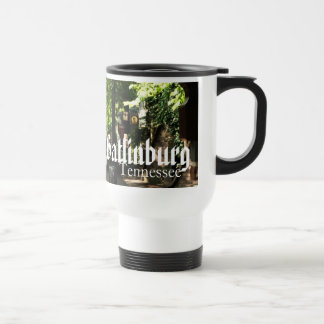 Gatlinburg, Tennessee - Village Square traveller Travel Mug