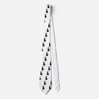 'Gato Muerto' Dia De Los Muertos Cat Tie