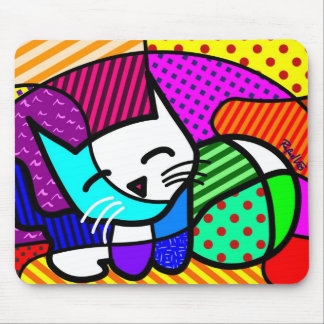 Gato Pop Mouse Mat