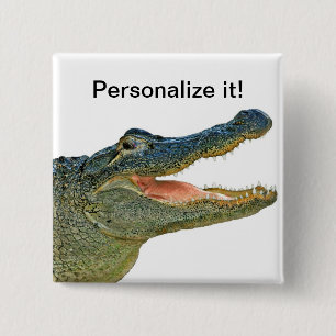 GATOR 15 CM SQUARE BADGE