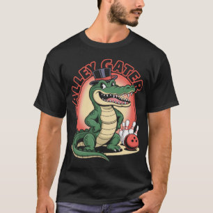 Gator Alligator Bowling T-Shirt