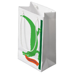Gator Birthday Small Gift Bag