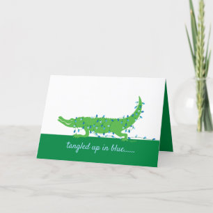 Gator Blues Card