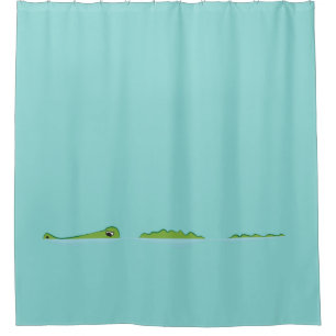 Gator Cartoon Shower Curtain