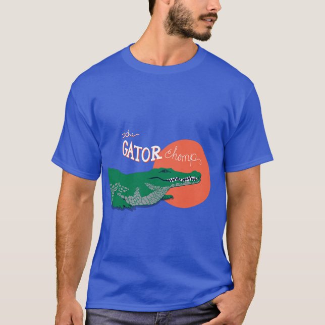 Gator Chomp T-shirt by Deb Jeffrey (Front)