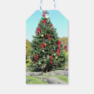 Gator Christmas Tree Gift Tag