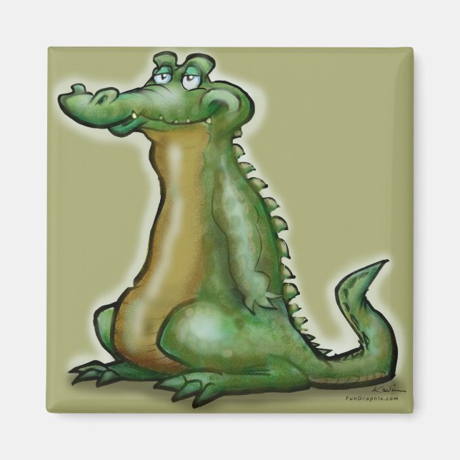 Gator Dude Magnet (Front)