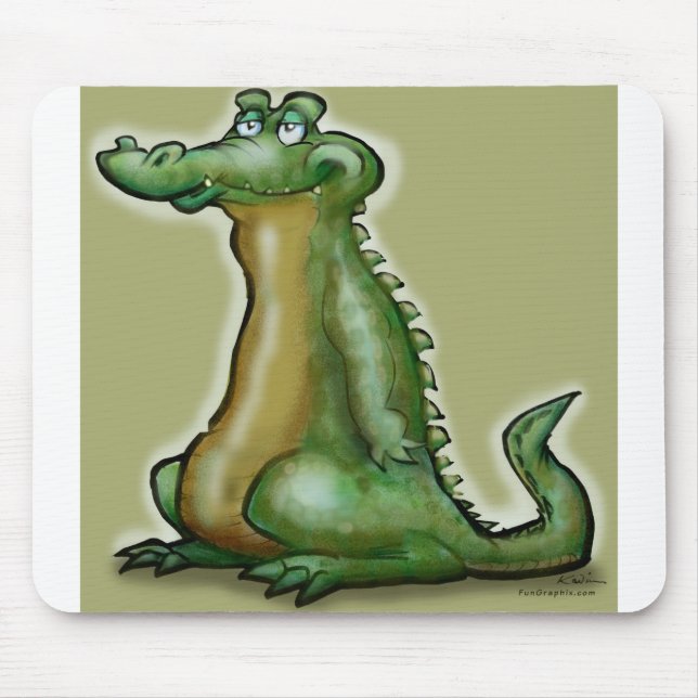 Gator Dude Mouse Mat (Front)
