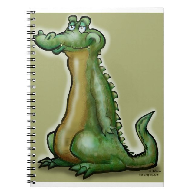 Gator Dude Notebook (Front)