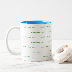 Gator Farm Two-Tone Coffee Mug
