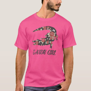Gator Girl Alligator Clothes Crocodile Graphic Te T-Shirt