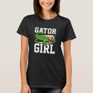 Gator Girl for Men Women Crocodile T-Shirt