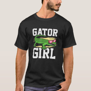 Gator Girl for Men Women Crocodile   T-Shirt