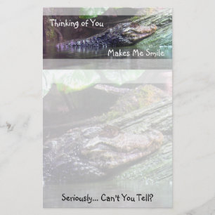 'Gator Grins: Thinking of You - Stationery