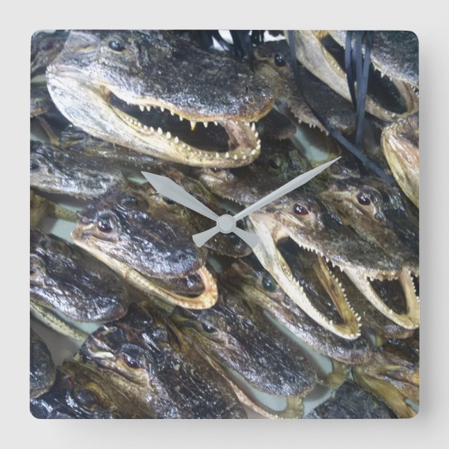 Gator Head Clock (Front)