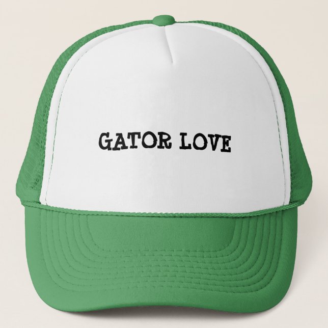 Gator Love Green Colour Hat (Front)