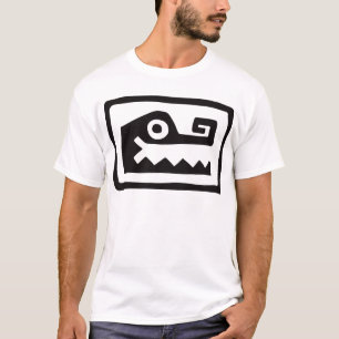 Gator, Mexican hieroglyph(Maya) T-Shirt