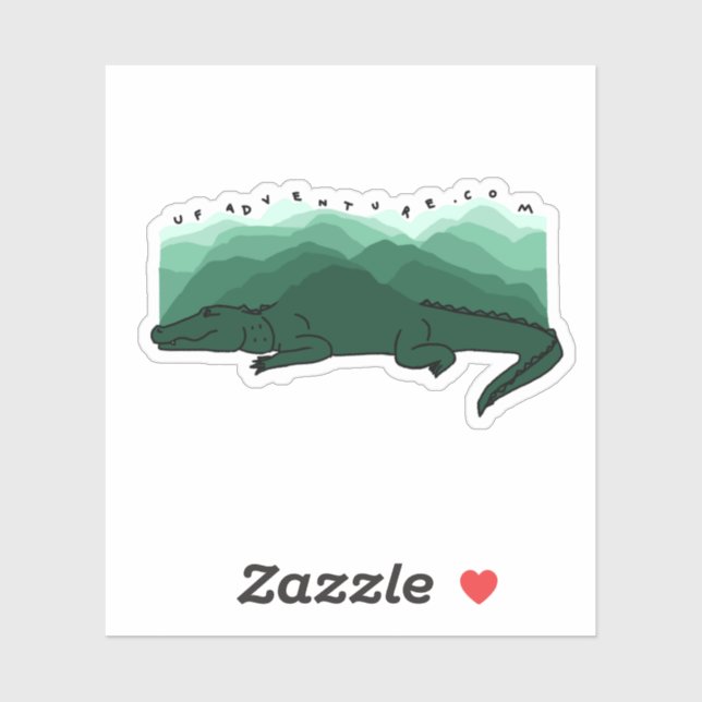 Gator Mountains Sticker (Sheet)