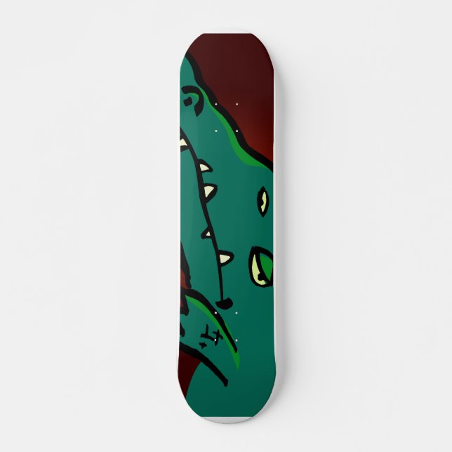 gator (oldschool) skateboard (Front)