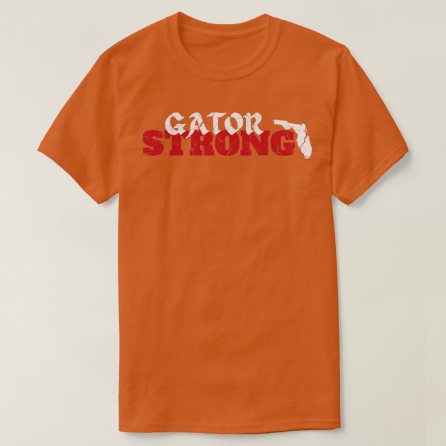 Gator Strong Florida State Gator4 T-Shirt (Design Front)