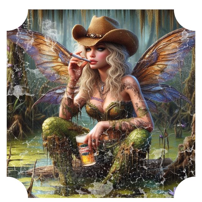 Gator Swampfairy Jigsaw Puzzle (Gator fairy)