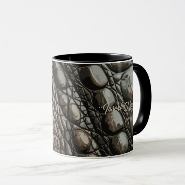 Gator Texture Mug (Front Right)