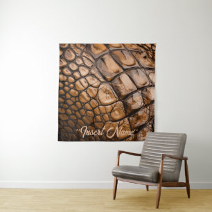 Gator Texture Tapestry
