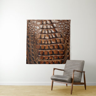 Gator Texture Tapestry