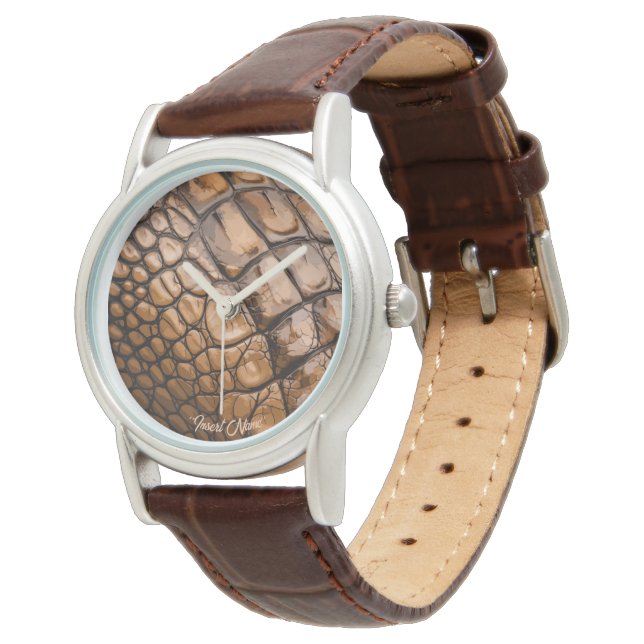 Gator Texture Watch (Angled)