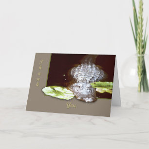 Gator Thank You Card