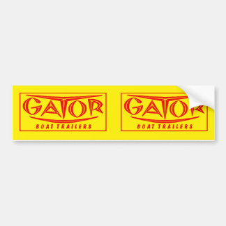 Gator Trailer Fender Sticker