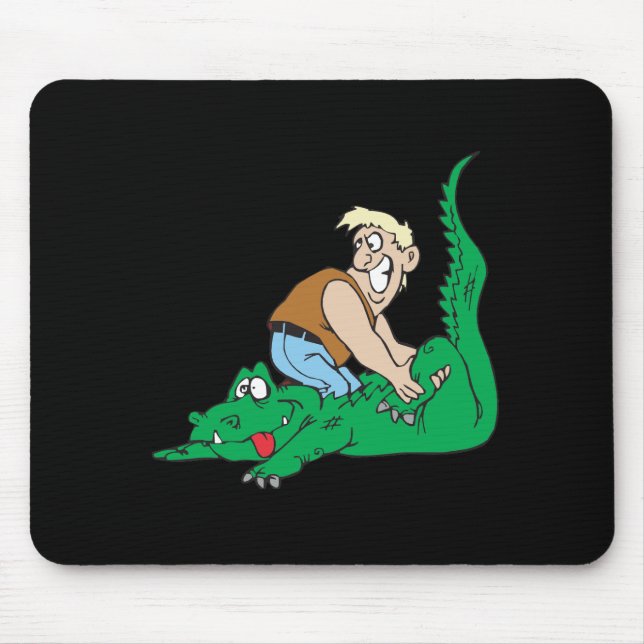 Gator Wrestling 3 Mouse Mat (Front)