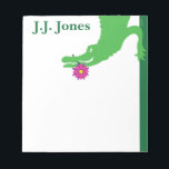 Gatorpad! Notepad<br><div class="desc">Pure whimsy!  Add your personal information and use this pad to leave noticeable notes!</div>