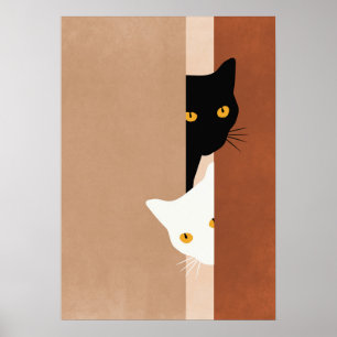 Gatos al acecho poster