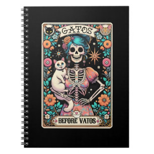 Gatos Before Vatos Tarot Card Notebook Collection