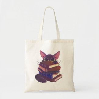 Gatos y Libros Bolsa Tote Bag
