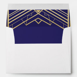 Gatsby Art Deco 1920s Wedding Invitation Envelopes