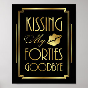Kiss Goodbye Crafts Party Supplies Zazzle Co Uk