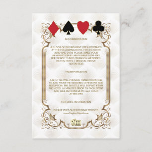 Gatsby Casino Las Vegas Poker Accommodation Enclosure Card