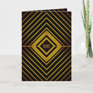 Gatsby Gold 2020's Baby Shower Invitation