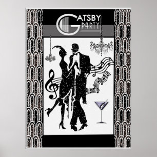Gatsby Party  Poster