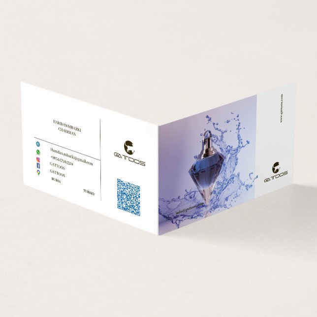 GATTOOS Folded Business Card (Outside)