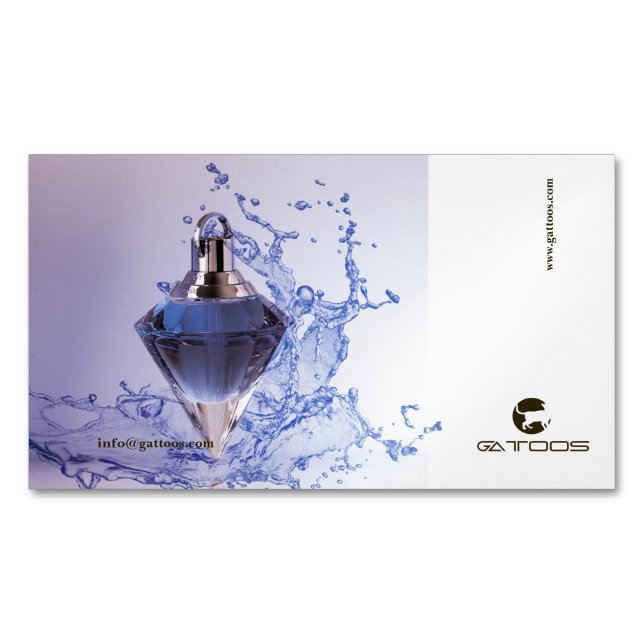 GATTOOS MAGNETIC Business Card (Front)