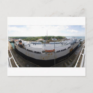 Gatun Locks 9 Postcard