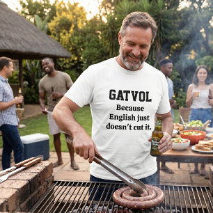 Gatvol - Funny South African Slang Tri-Blend Shirt