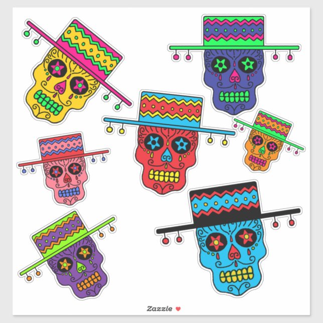 Gaucho Sugar Skull (Sheet)